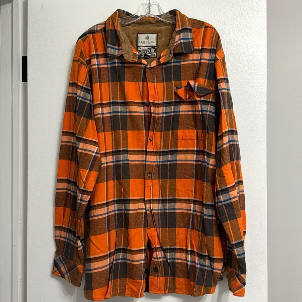 Legendary whitetails  plaid button up